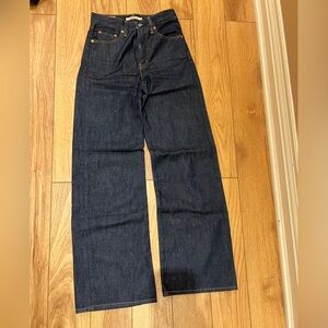 Levi’s wide leg jeans!